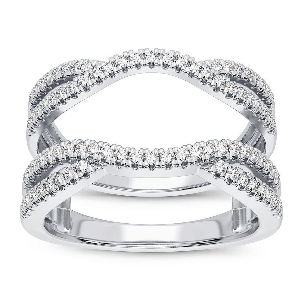14K 0.33CT Diamond Ring Guard - Beverlys Jewelers