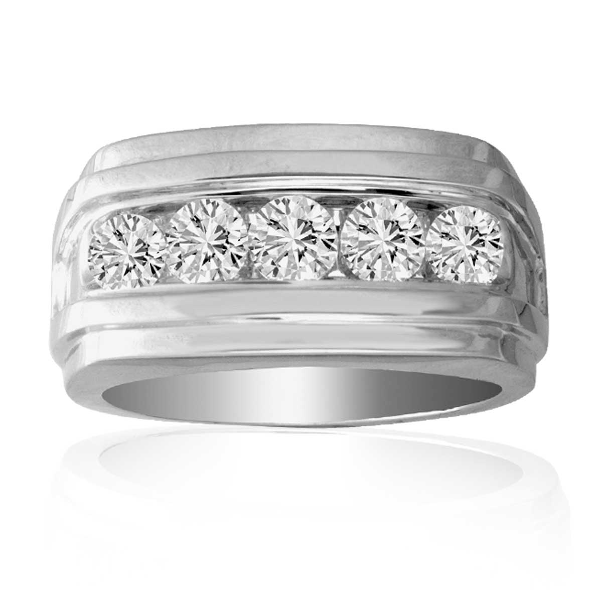 14K 1.50CT Diamond MENS RING - Beverlys Jewelers